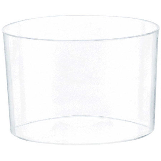 Mini atering Round Bowls Clear Plastic 2.5OZ/ 74ML  40PK NIS Traders