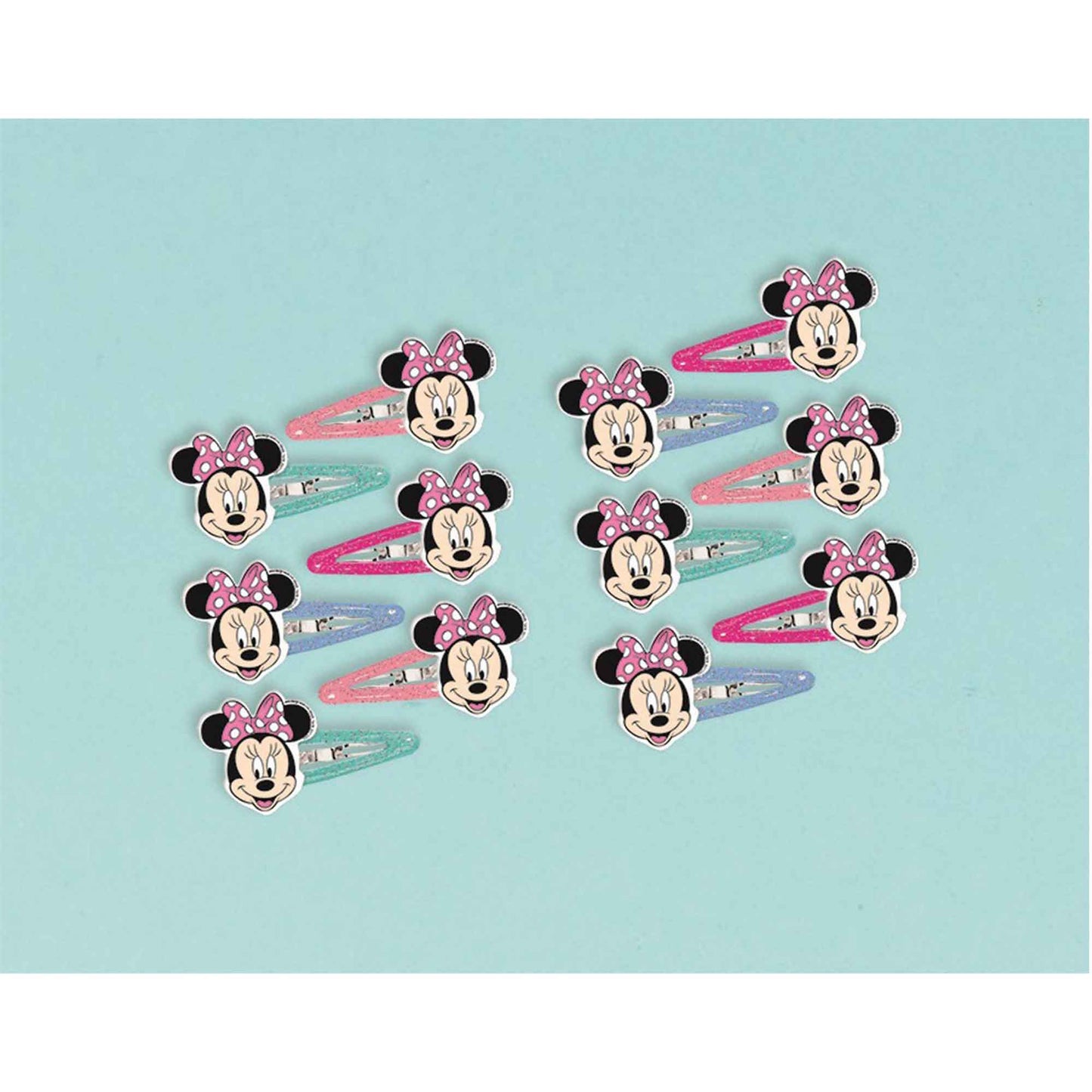 Minnie Mouse Happy Helpers Hair Clips 12pk NIS Traders