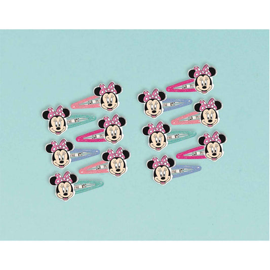 Minnie Mouse Happy Helpers Hair Clips 12pk NIS Traders