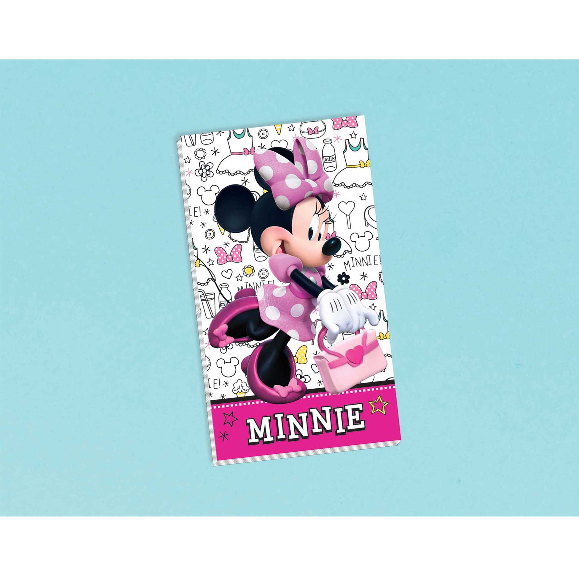 Minnie Mouse Happy Helpers Notepad Favor NIS Traders