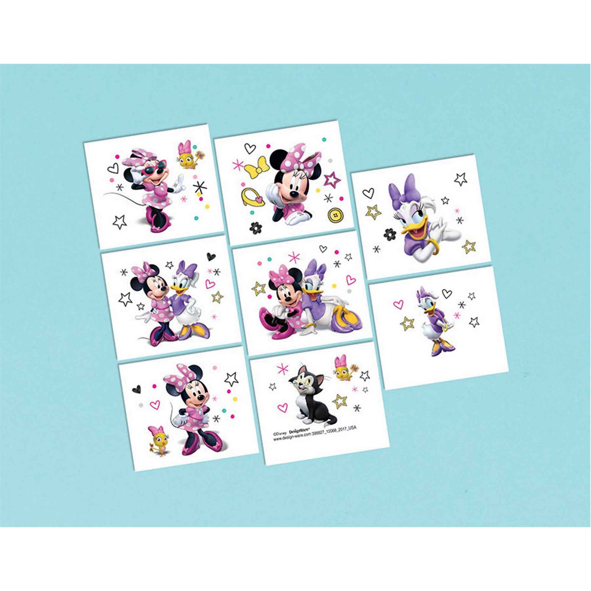 Minnie Mouse Happy Helpers Tattoo Favor NIS Traders