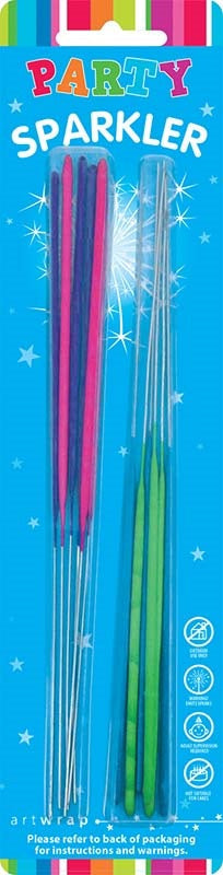 Buy Mix Color Sparkler 20cm (Pack of 12) at NIS Packaging & Party Supply Brisbane, Logan, Gold Coast, Sydney, Melbourne, Australia