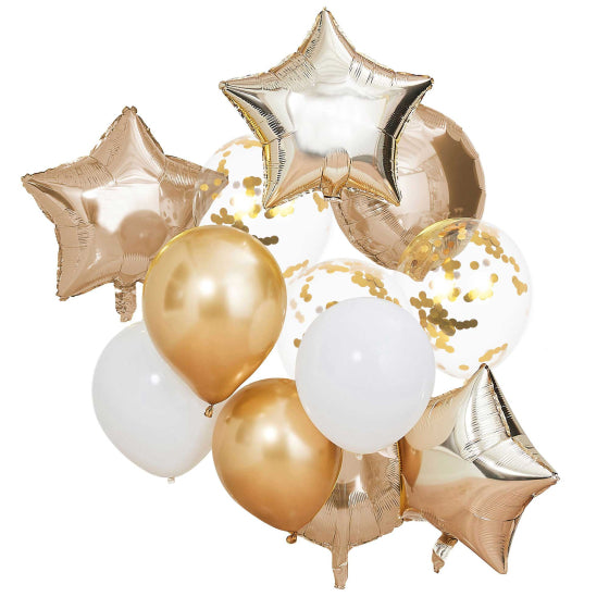 Mix It Up Metallic Balloon BUNDLE (12 pk) NIS Traders