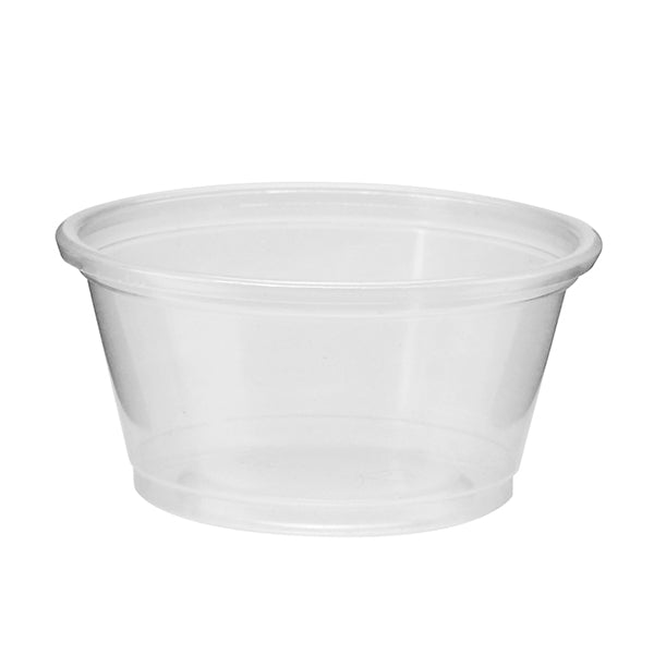 60ml Round container with lid 100pk