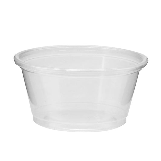 60ml Round container with lid 100pk