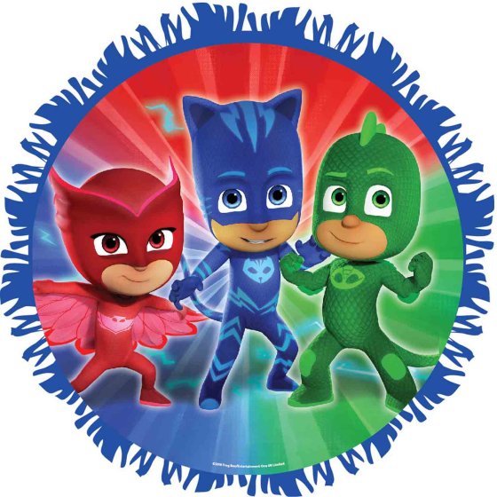 PJ Masks Expandable Pull String Drum Pinata NIS Traders