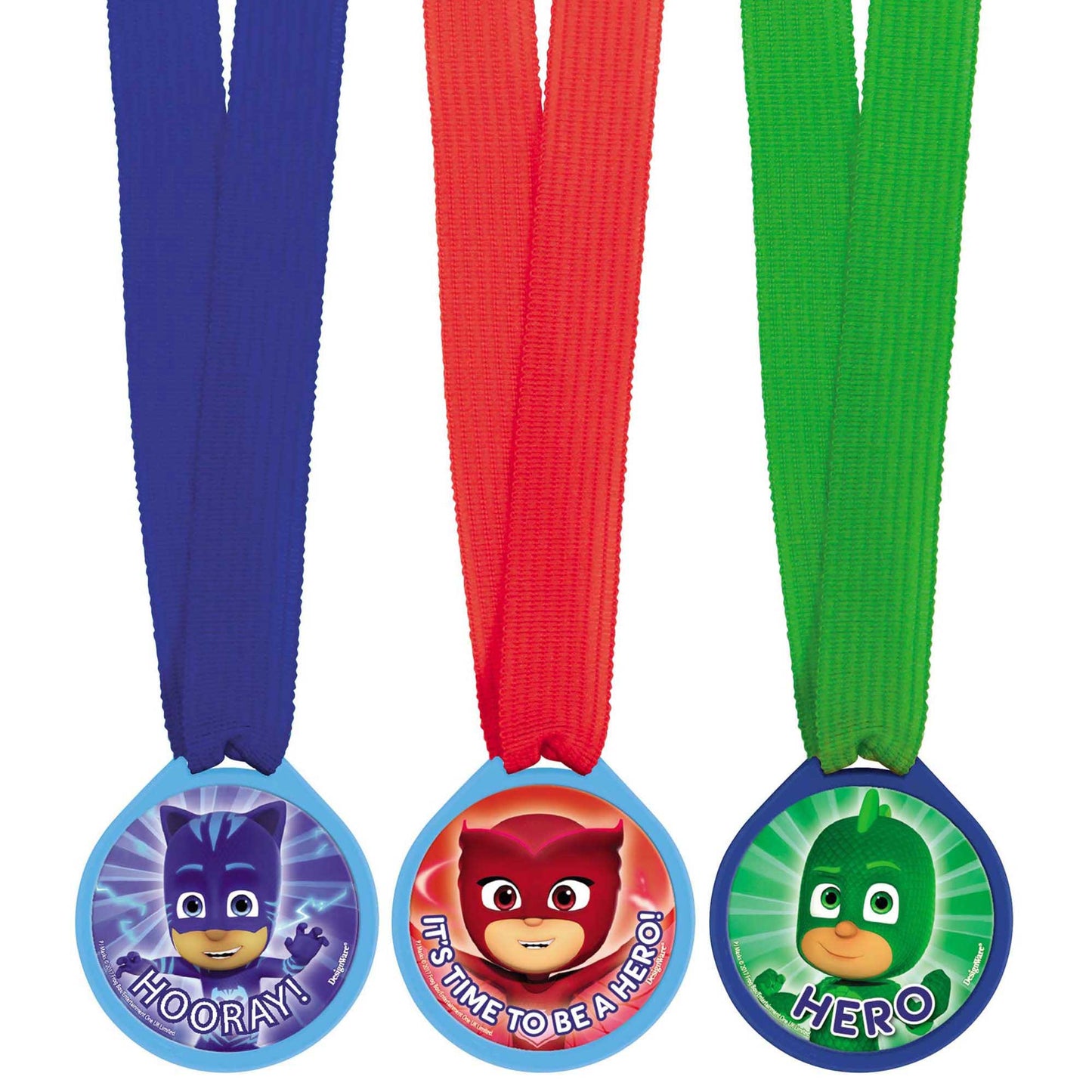 PJ Masks Mini Award Medals Favor NIS Traders