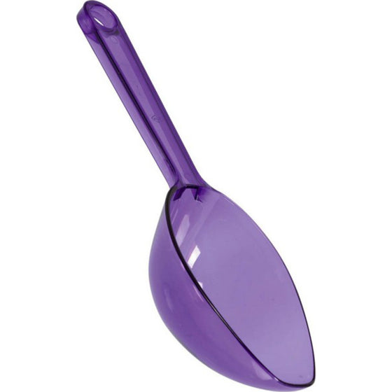 PLASTIC SCOOP SPOON- NEW PURPLE (1PC) NIS Traders