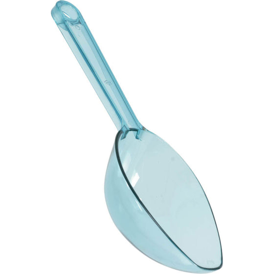 PLASTIC SCOOP SPOON - ROBIN'S EGG BLUE (1PC) NIS Traders