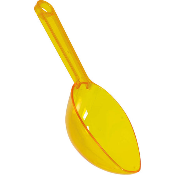 PLASTIC SCOOP SPOON - SUNSHINE YELLOW (1PC) NIS Traders