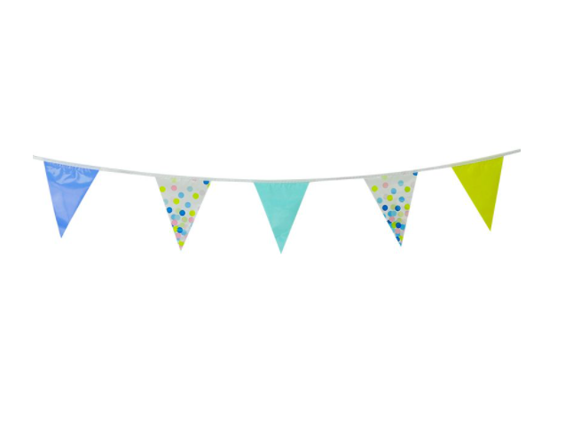 Buy POLKA DOTS BUNTING 6 Meter at NIS Packaging & Party Supply Brisbane, Logan, Gold Coast, Sydney, Melbourne, Australia