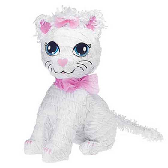 PRETTY KITTY 3D SHAPE PULL STRING PINATA NIS Traders