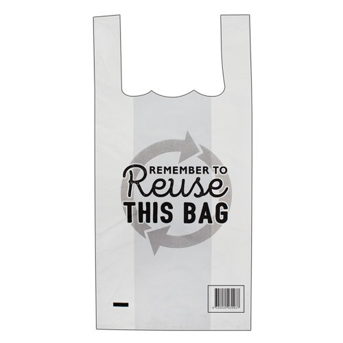 PRINTED Reusable carry Bags- SMALL 100pk NIS Traders