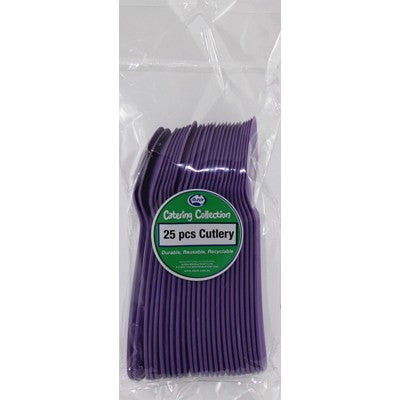 PURPLE SPOON Pack of 25 NIS Traders