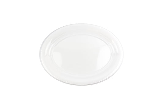 Reusable  White Oval Tray (2 pk) 360mm x 480mm