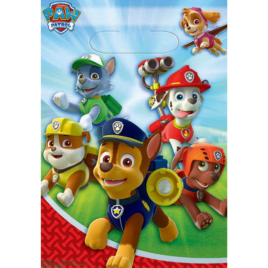 Paw Patrol Folded Loot Bag NIS Traders