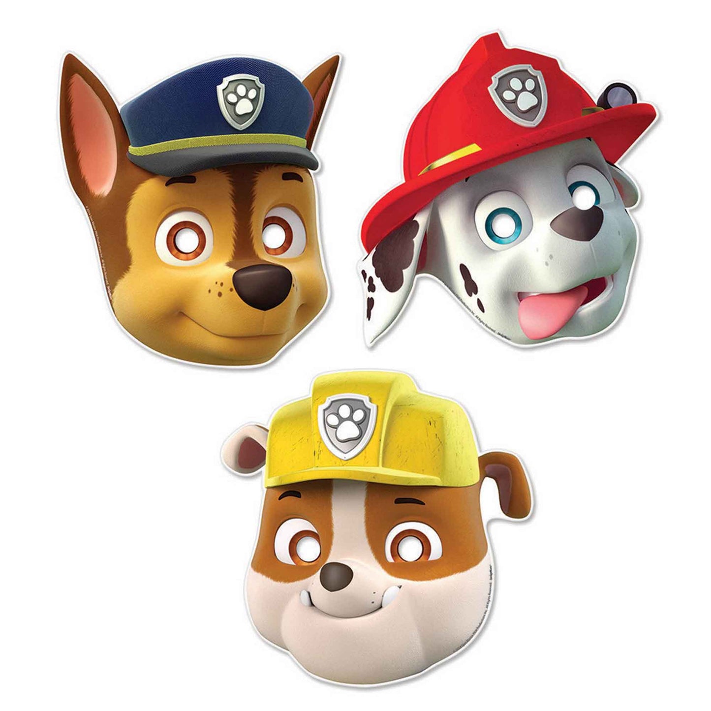 Paw Patrol Paper Masks 8pcs NIS Traders