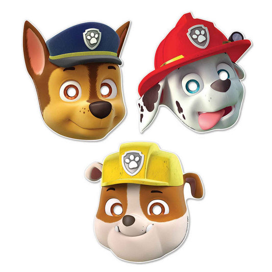 Paw Patrol Paper Masks 8pcs NIS Traders