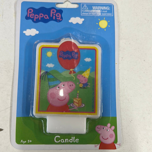 Peppa pig candle 1pc NIS Traders