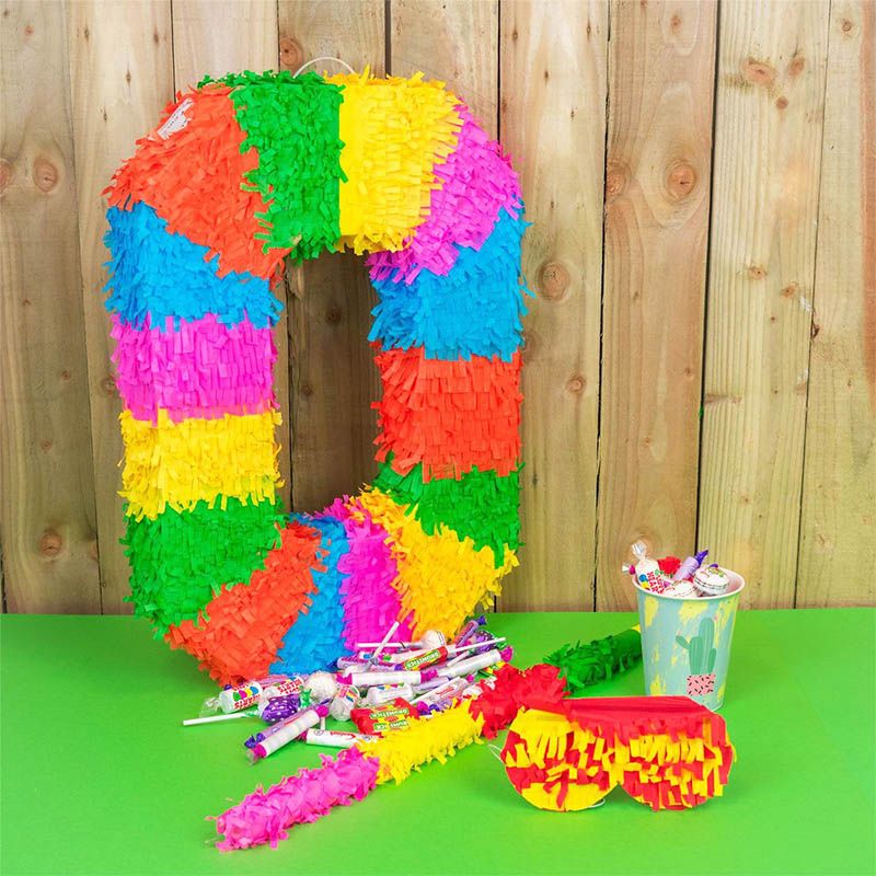 Buy Pinata Number 0 Multicolour at NIS Packaging & Party Supply Brisbane, Logan, Gold Coast, Sydney, Melbourne, Australia