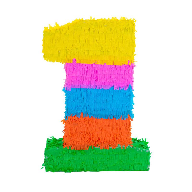 Buy Pinata Number 1 Multicolour at NIS Packaging & Party Supply Brisbane, Logan, Gold Coast, Sydney, Melbourne, Australia