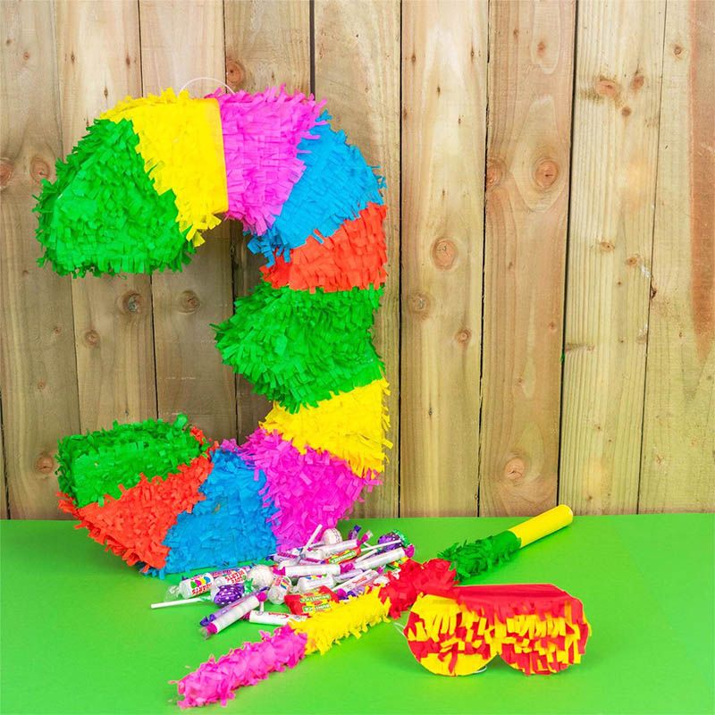 Buy Pinata Number 3 Multicolour at NIS Packaging & Party Supply Brisbane, Logan, Gold Coast, Sydney, Melbourne, Australia