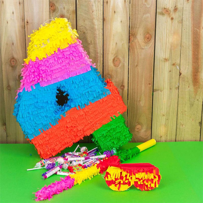 Buy Pinata Number 4 Multicolour at NIS Packaging & Party Supply Brisbane, Logan, Gold Coast, Sydney, Melbourne, Australia