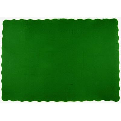 Buy Placemat Dark Green 9.5x13.5in (240x342mm) P250 at NIS Packaging & Party Supply Brisbane, Logan, Gold Coast, Sydney, Melbourne, Australia