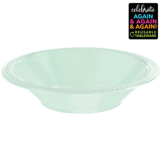 Plastic Bowls 355ml 20 Pack - COOL MINT NIS Traders