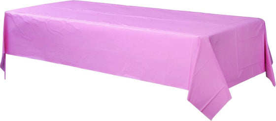 Plastic Rectangular Tablecover-NEW PINK NIS Traders