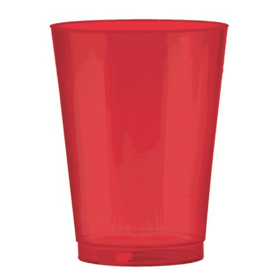 Plastic Tumblers Apple Red (72 Pack) 295ml NIS Traders