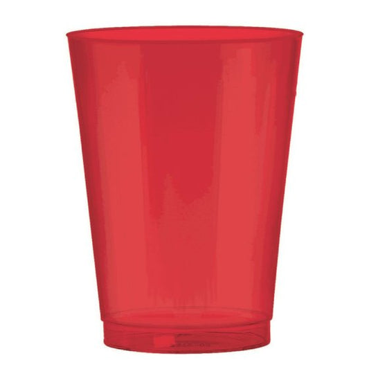 Plastic Tumblers Apple Red (72 Pack) 295ml NIS Traders