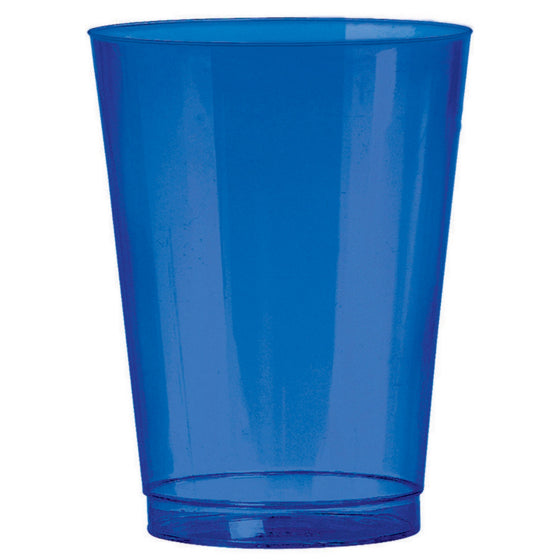 Plastic Tumblers Bright Royal Blue (72 Pack) 295ml NIS Traders