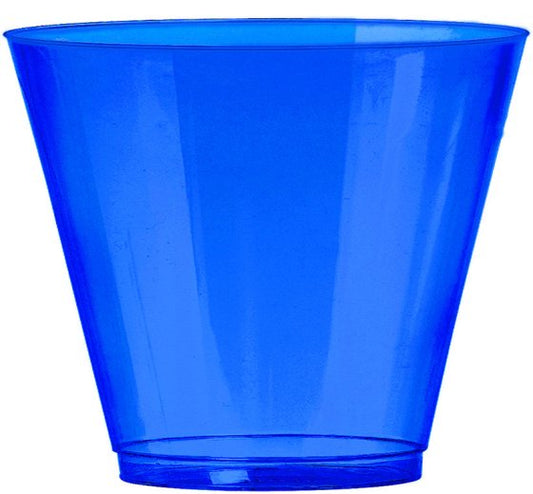 Plastic Tumblers Bright Royal Blue (72 pack) 295ml NIS Traders