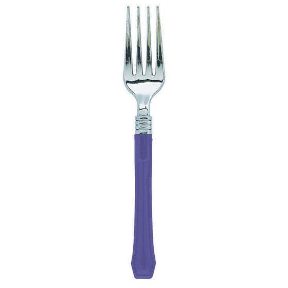 Premium Classic Choice FORK NEW PURPLE (20 PACK) NIS Traders