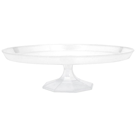 Premium Dessert Cake Stand Clear MEDIUM NIS Traders