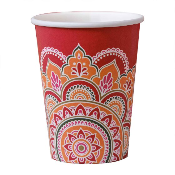 Printed  Paper Cups 8pk NIS Traders