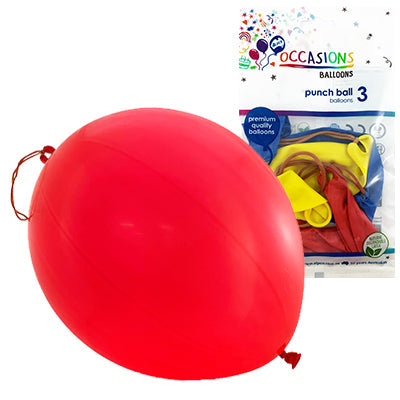 Buy Punchball Balloons at NIS Packaging & Party Supply Brisbane, Logan, Gold Coast, Sydney, Melbourne, Australia