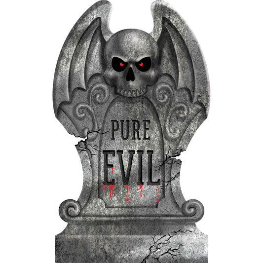 Pure Evil Foam Tombstone Styrofoam Decoration NIS Traders