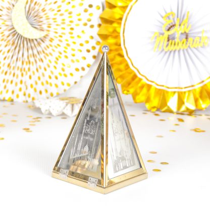 RAMADAN TRIANGLE LANTERN LED + SONGS – LARGE NIS Traders