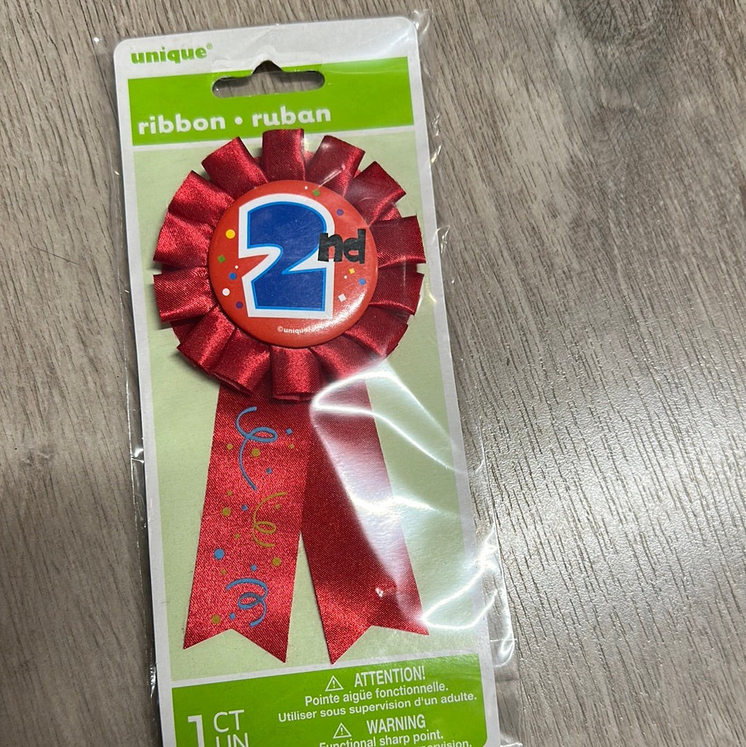 Red Ribbon birthday 2nd Printed NIS Traders