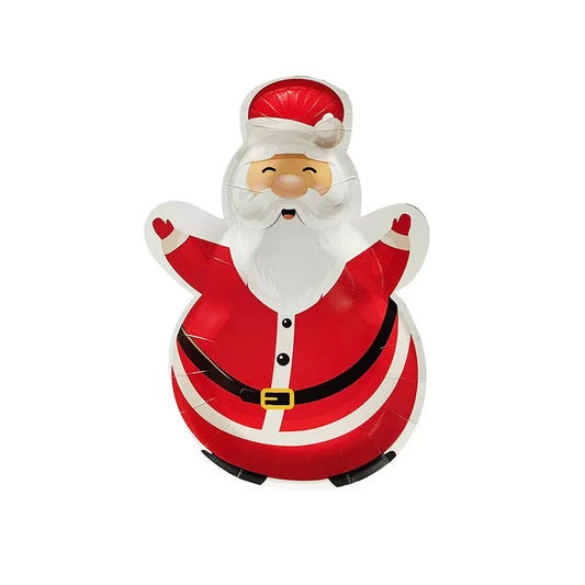 SANTA Paper Plate 8pk NIS Traders