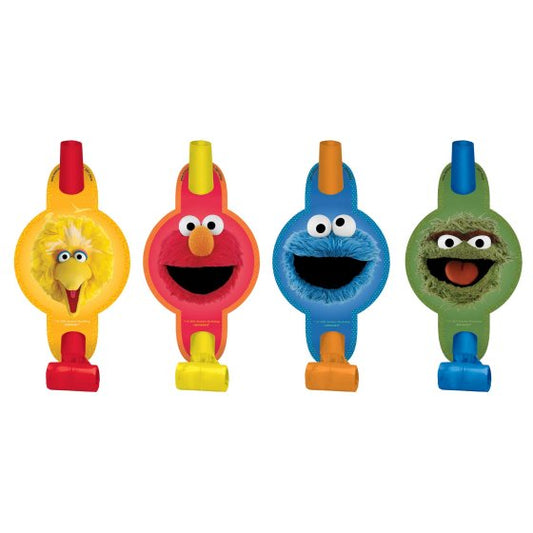 SESAME STREET BLOWOUTS 8pk NIS Traders