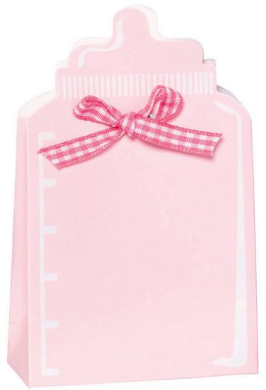 SHAPED FAVOR BOX KIT PINK 24pk NIS Traders