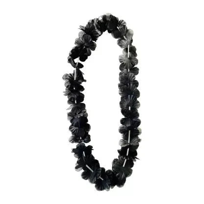 SMALL PETAL LEI 50cm - Black NIS Traders