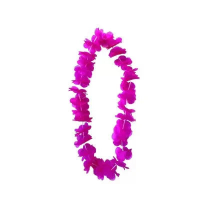 SMALL PETAL LEI 50cm - Purple 1pc NIS Traders