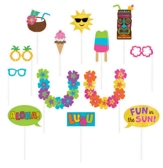 SUMMER LUAU PHOTO PROP KIT NIS Traders