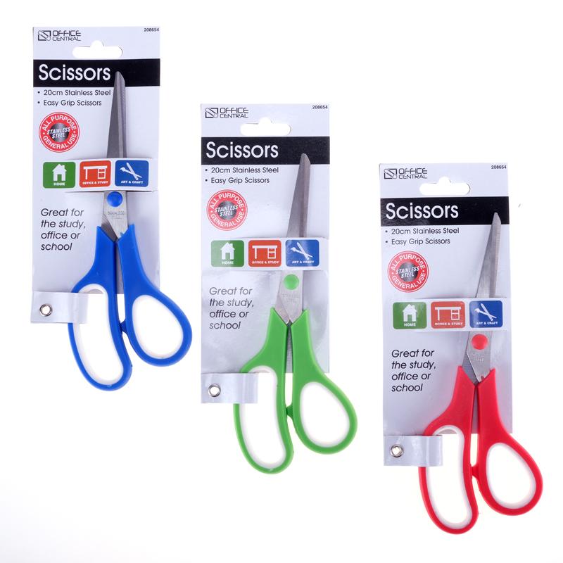 Scissor Easy Grip large 20cm 1pc NIS Traders