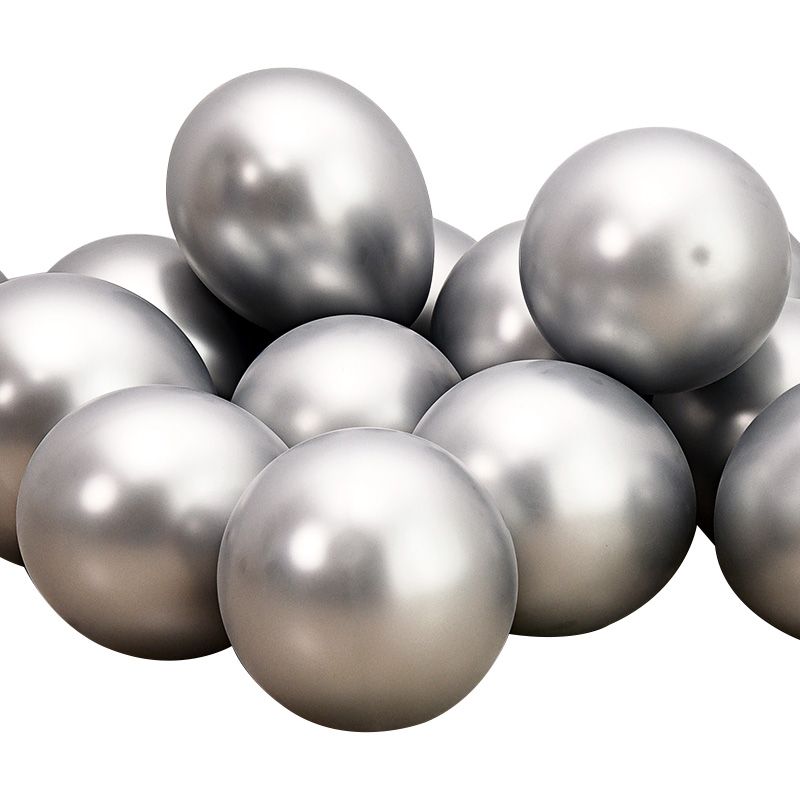 Buy Silver Metallic Balloon 30cm (Chrome) 10 Pack at NIS Packaging & Party Supply Brisbane, Logan, Gold Coast, Sydney, Melbourne, Australia