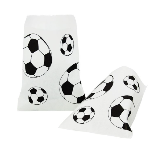 Buy Soccer Goddie Bags 8pk at NIS Packaging & Party Supply Brisbane, Logan, Gold Coast, Sydney, Melbourne, Australia